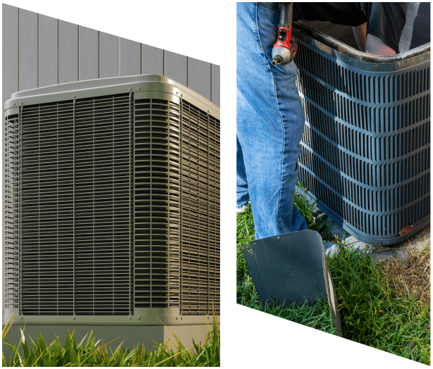 Air conditioning unit installation and maintenance.